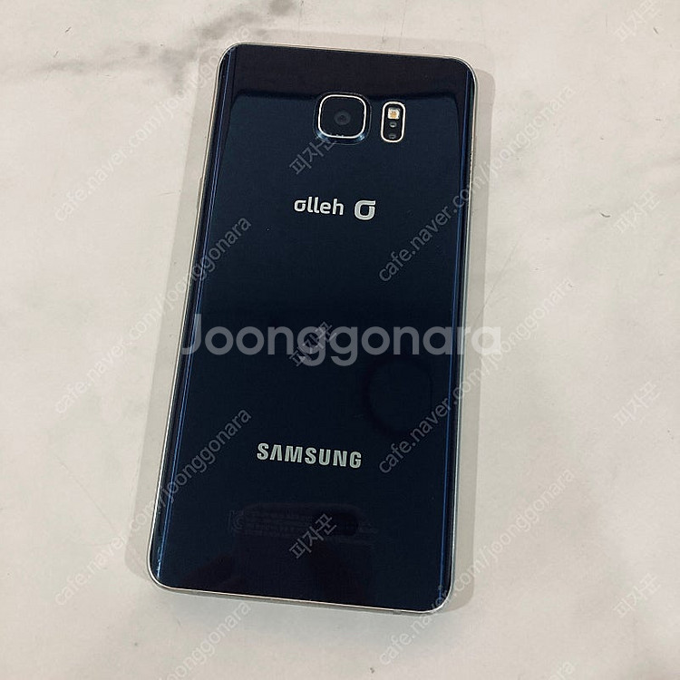 갤럭시 노트5 블루 액정깔끔! 무잔상! 2만5천원 판매...--2