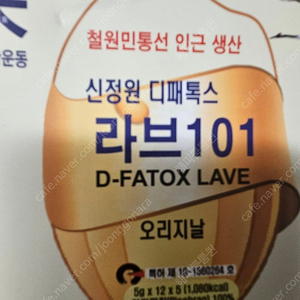 신정원 디패톡스 라브101 라브포스