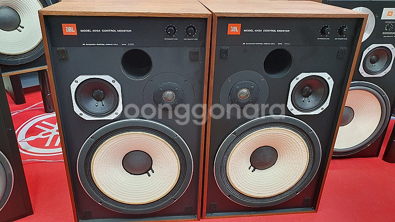 JBL4312A스피커JBL-4312A스피커 민트급/우드...--0