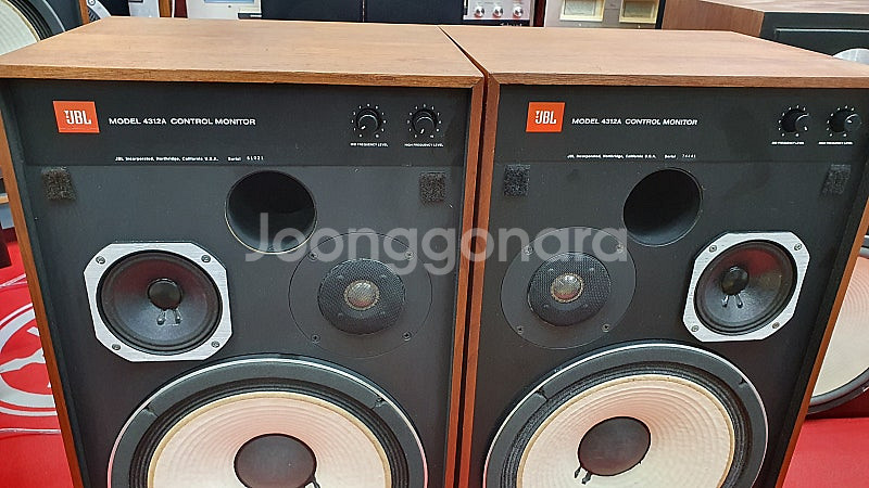 JBL4312A스피커JBL-4312A스피커 민트급/우드...--2