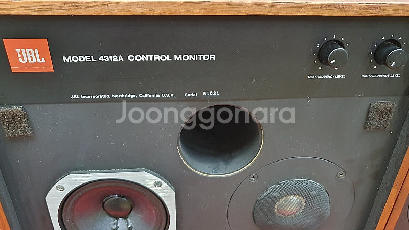 JBL4312A스피커JBL-4312A스피커 민트급/우드...--3