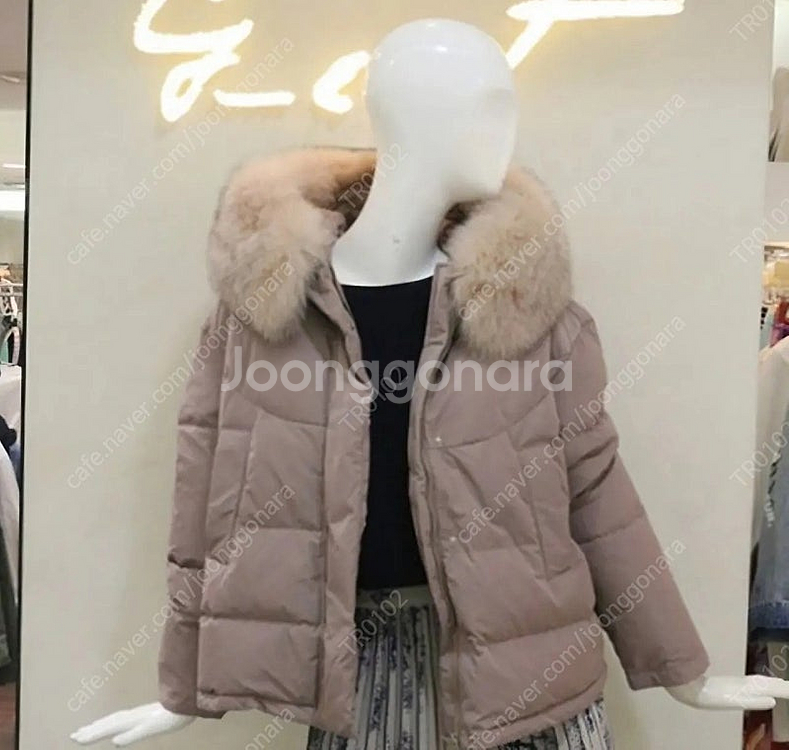 (지컷 사가폭스 구스패딩) 한섬 SJSJ 미샤 타임 시...--6