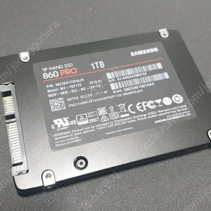 삼성 SSD 860PRO 1tb 신품급