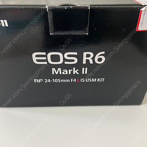 캐논 EOS R6 Mark II 풀박스