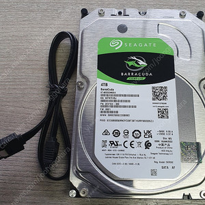 Seagate BarraCuda 4TB 하드디스크 HDD