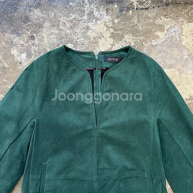 55) 한섬 마인 스웨이드 원피스 시스템 타임 오즈세컨 듀엘--1