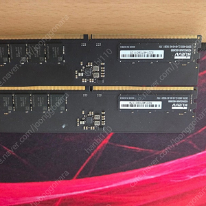 ddr5 에센코어 클레브(하이닉스) 흑금치팝니다 4800