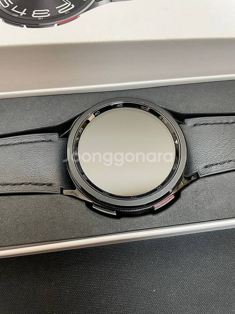 갤럭시워치6클래식 LTE 블랙 43mm 상태좋은 풀박스...--2