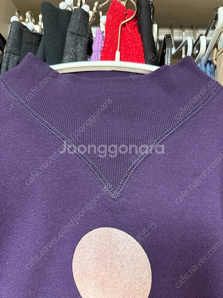 이자벨마랑 모크넥 맨투맨 퍼플--9