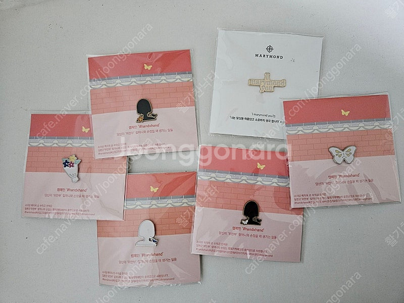 마리몬드 뱃지 일괄로 팝니다--0