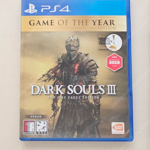 PS4 다크소울3 고티 팝니다.