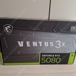 Rtx5080 MSI VENTUS3X 새상품