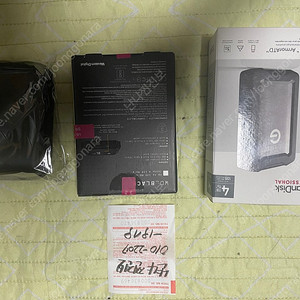 Sandisk Professional G-DRIVE ARMORATD (4TB) 판매합니다