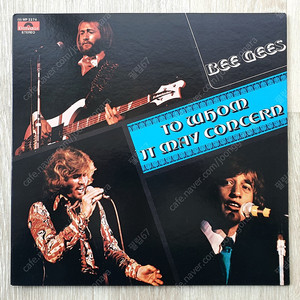 Bee Gees - To Whom It May Concern 1972년 일본초판 팝업 커버