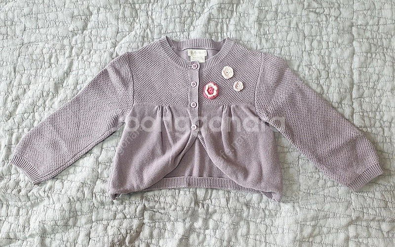 돌전후 원피스세트 원피스 면티 가디건--1