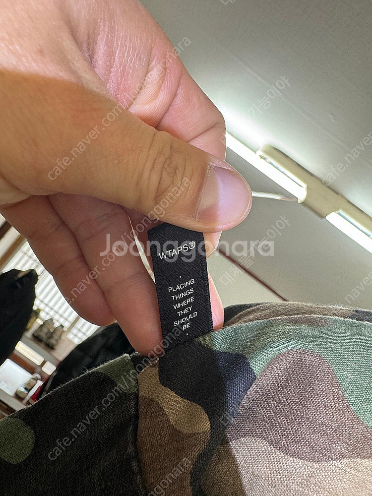 Wtaps 사틴 카모 자켓 1 사이즈 판매합니다.--4