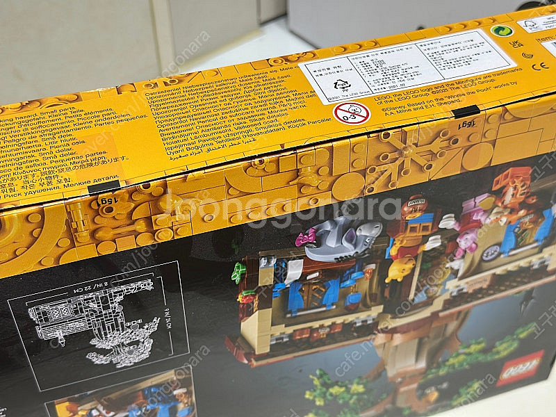 레고 푸 싱가포르 파리/런던 엽서(모두 미개봉)--1