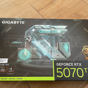 Gigabyte RTX 5070 Ti Gaming OC 미개봉