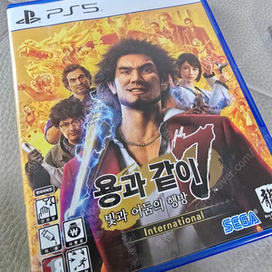 PS5 용과같이7 빛과 어둠의 행방 인터내셔널 한글판