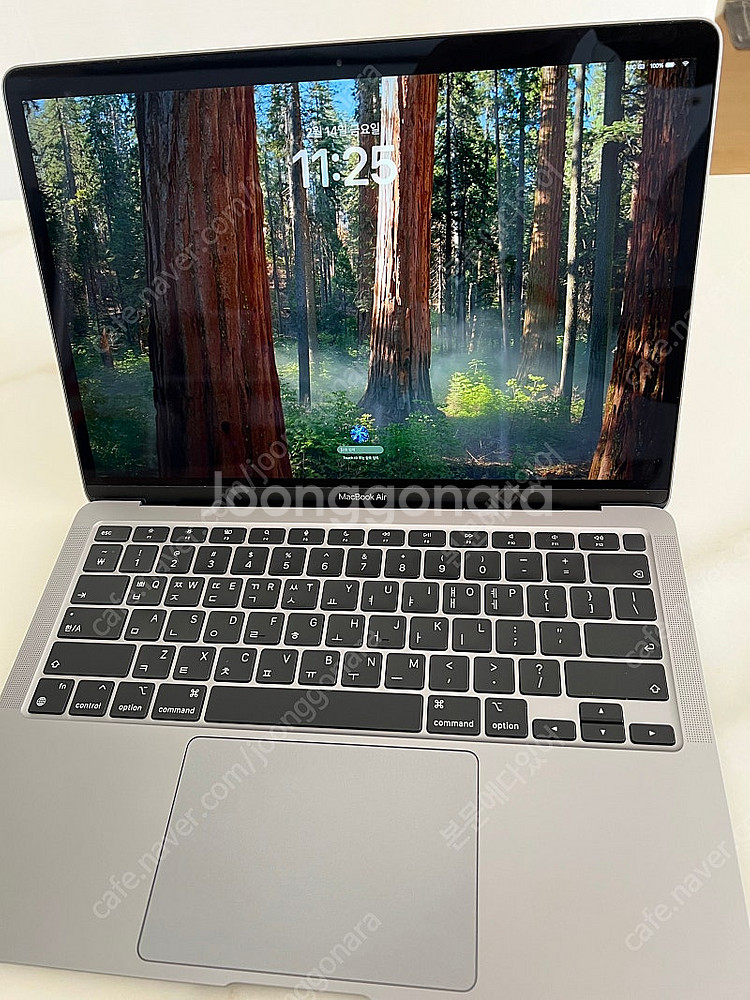 맥북에어 M1 13인치 8GB, 256SSD (허브 7...--0