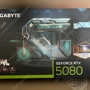 기가바이트 지포스 RTX 5080 GAMING OC D7 16GB 미개봉 팝니다