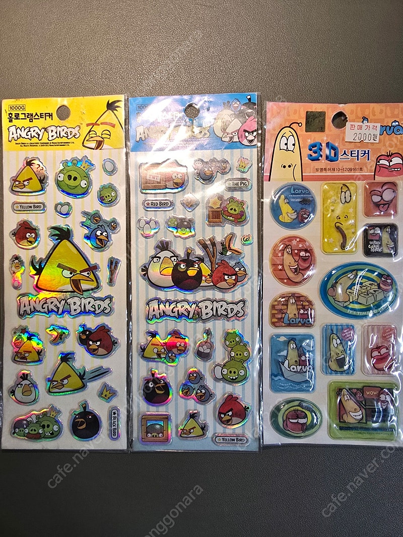 고전문구 파워레인저, 또봇, 스폰지밥, 카 등 스티커 | 중고나라 - 안심되는 중고거래