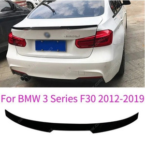 bmw f30 3시리즈 m4스타일 스포일러 무광블랙