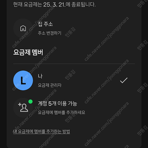 미포티 미국 스포티파이 패밀리 1년