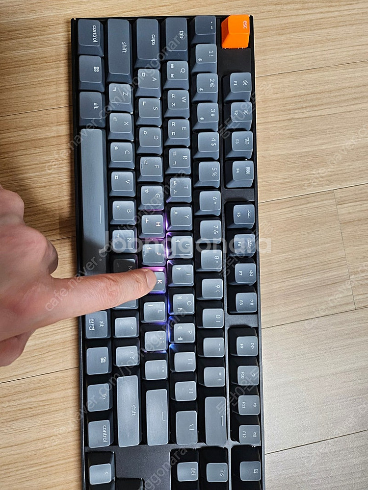 키크론 K10 RGB 적축--9
