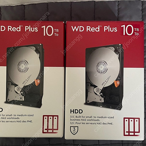 WD Red Plus 나스용 10TB HDD 하드디스크