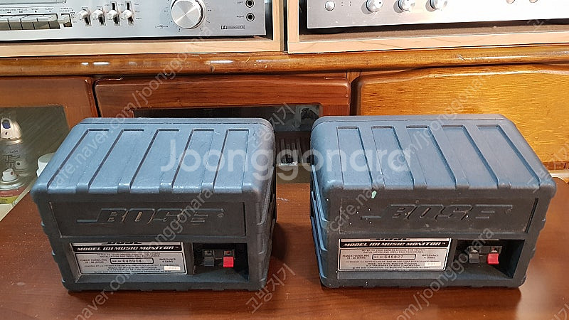 <부산> 보스101mm스피커+브라켓 판매합니다.--2