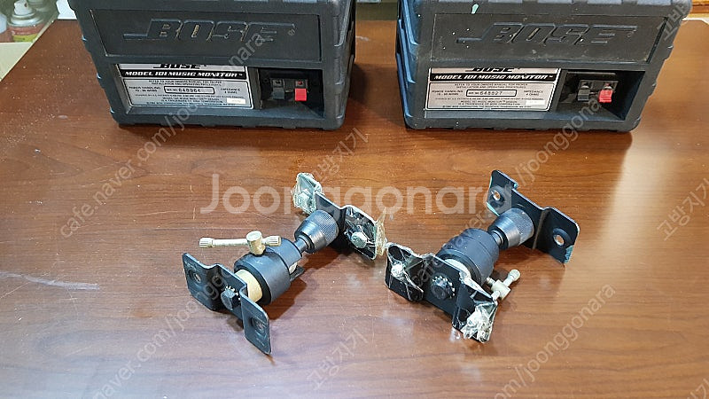 <부산> 보스101mm스피커+브라켓 판매합니다.--3