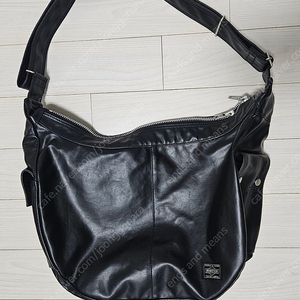 요시다포터 프리스타일 숄더백 블랙 라지 반달백 porter freestyle shoulder bag black