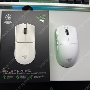 레이저 Viper V3 Pro 화이트 바브삼 판매합니다