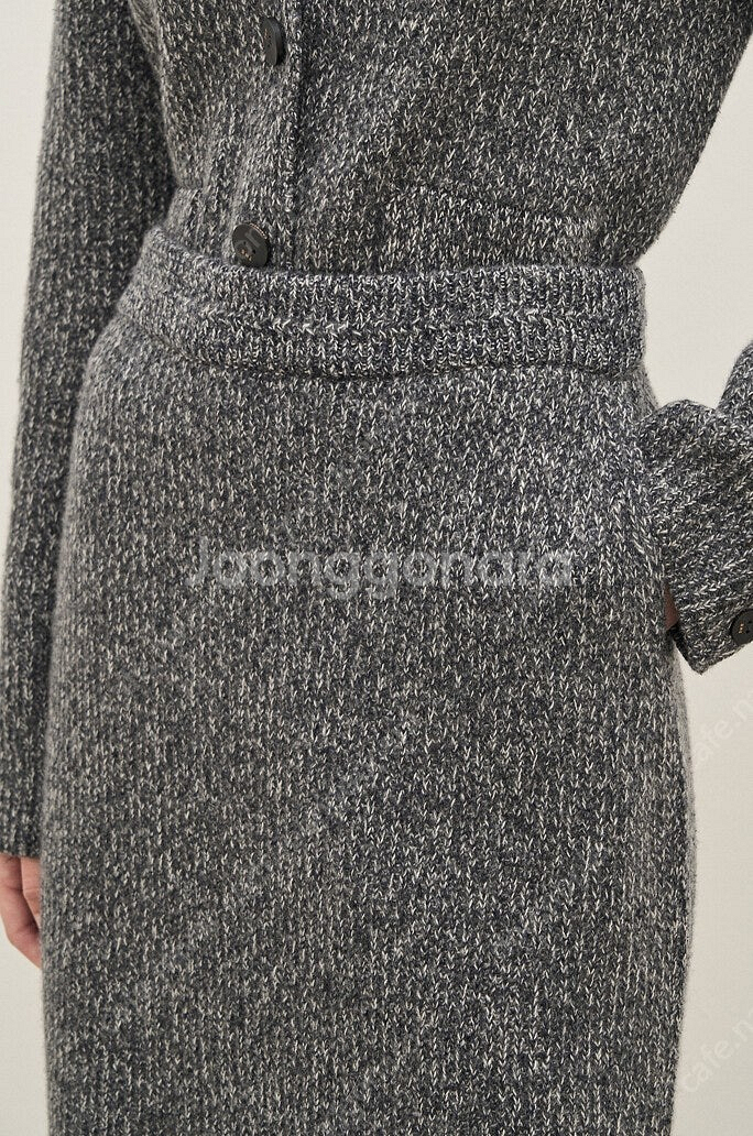 한섬 더캐시미어[셋업]캐시미어블렌드 멜란지니트 셋업 택포56(정상139)--6