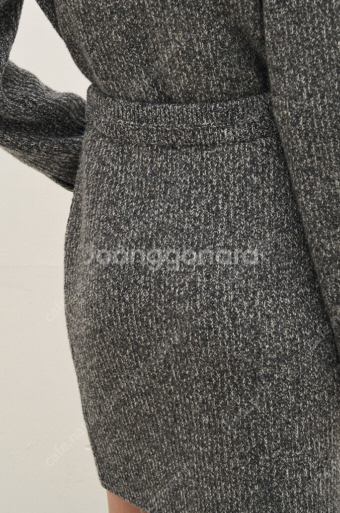 한섬 더캐시미어[셋업]캐시미어블렌드 멜란지니트 셋업 택포56(정상139)--8