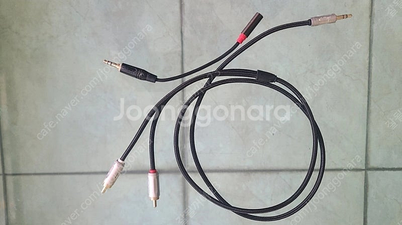 ame무저항잭+vention 스테레오1m 케이블--0