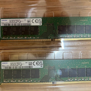 ddr4 32GB 2개 삼성 양면 ddr4 pc4 3200A