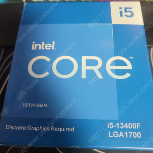 인텔 I5 13400f 정품 + DDR5 16G 2개