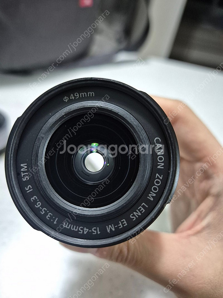 ef-m 15-45mm 번들렌즈 팝니다--0