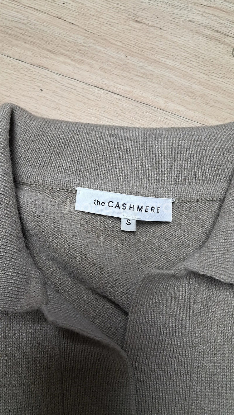 더캐시미어 니트 원피스--1