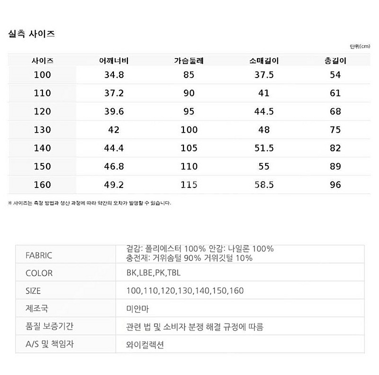 새상품 탑텐키즈 110사이즈 4-5세 6세 여아여자아이...--5