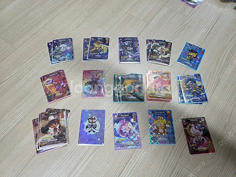 쿠키런킹덤 카드일괄팝니다--3