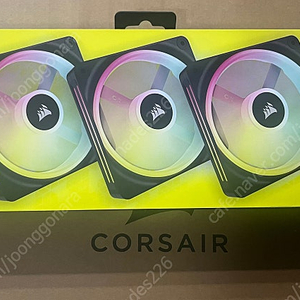 미개봉 커세어 CORSAIR iCUE LINK QX120 RGB STARTER KIT 팝니다