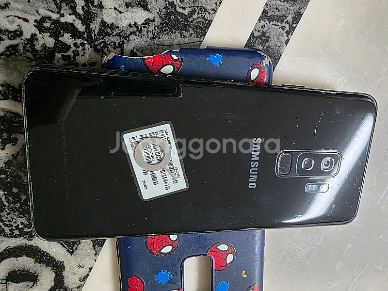 갤럭시 s9플러스 자급제 256GB 블랙--2