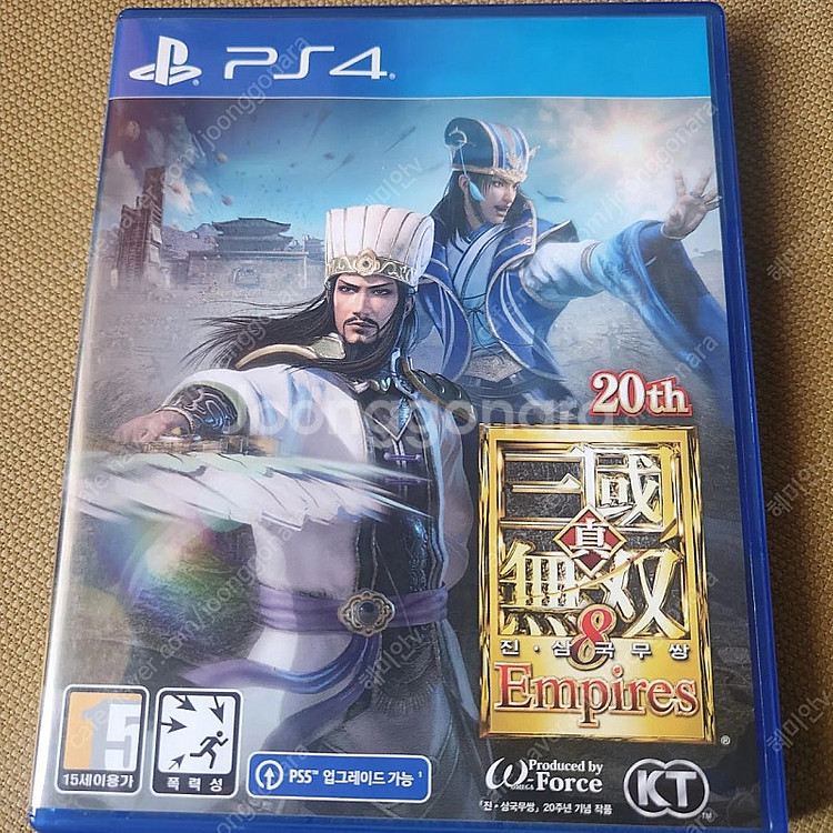 ps4 진삼국무쌍8 엠파이어 팝니다--0