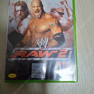 XBOX WWE RAW 2 게임 진짜 싸게 팔아요 ( 인천 구월동 )