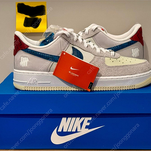 Nike x Undefeated Air Force 1 Low SP 5 On It (280mm, 새상품)