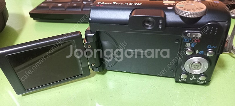 캐논 파워샷 A640 (박스포함) 택포 20만--5