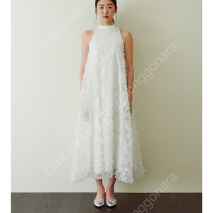 가니송 드레스 Bridal Angel Pollen Halterneck Dress_white